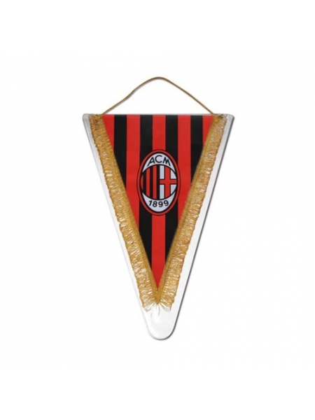 Gagliardetto triangolare grande con logo ufficiale MILAN